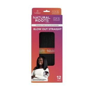 Curlkalon -  Blow Out Straight 12" Clip-In Natural Bl Black